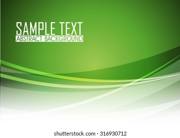 Green abstract background