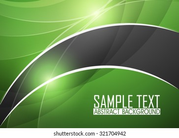 Green abstract background