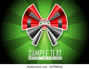 Green abstract background