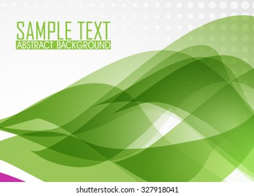 Green abstract background