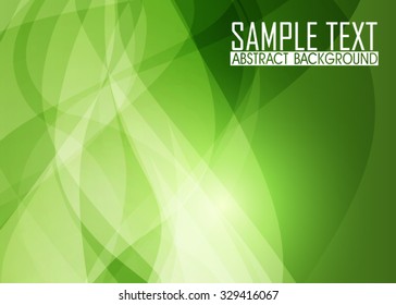 Green abstract background