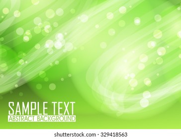 Green abstract background