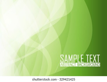 Green abstract background