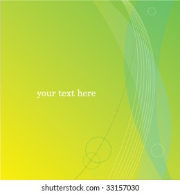 green abstract background