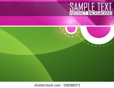 Green abstract background