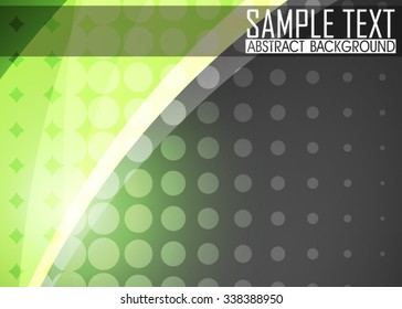 Green abstract background