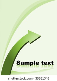 green abstract background