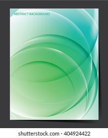 Green abstract background