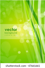 Green abstract background