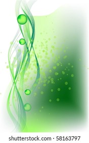 green abstract background