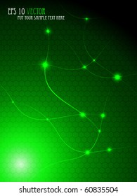 Green abstract background