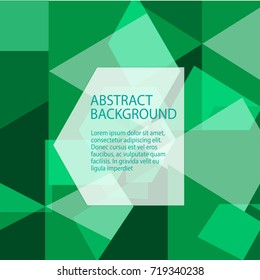 Green abstract background
