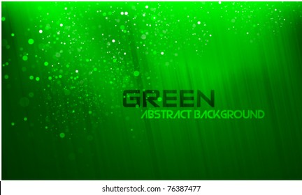 Green abstract background