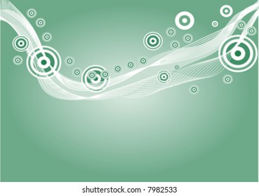 green abstract background