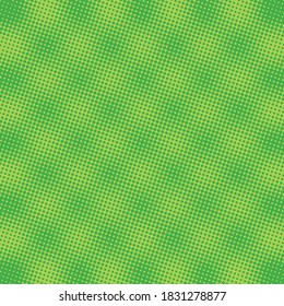 
A green abstract background with a color halftone raster effect