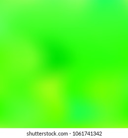 Green abstract background is colorful, bright and stylish. Different trendy colors are mixed up in green abstract background. Can be used as print, poster, background, backdrop, template, card