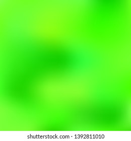 Green abstract background is colorful, bright and stylish. Different trendy colors are mixed up in green abstract background. Can be used as print, poster, background, backdrop, template, card