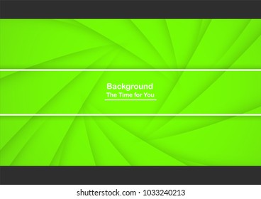 Green abstract background with copy space for text. Modern template design for cover, web banner, screen and magazine.