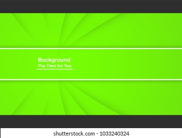 Green abstract background with copy space for text. Modern template design for cover, web banner, screen and magazine.