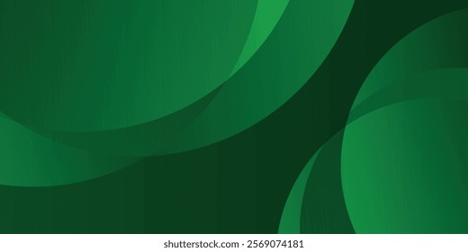 Green abstract background. Creative illustration for poster, web, landing, page, cover