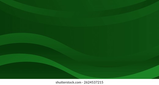 Fundo abstrato verde. Ilustração criativa para cartaz, web, landing, página, capa
