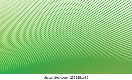 Fundo abstrato verde com linhas de faixas de curva para fundo ou apresentação