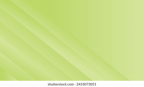 green abstract background with decorative lines