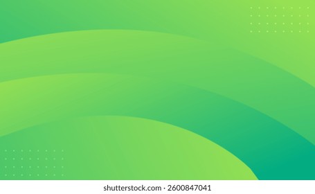 Green abstract background design. Applicable for gift card, Poster on wall poster template, EPS 10