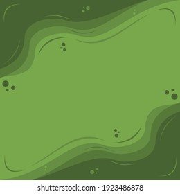 Green abstract background design idea. Easy to edit with vector file. Can use for your creative content. Especially for banner background.