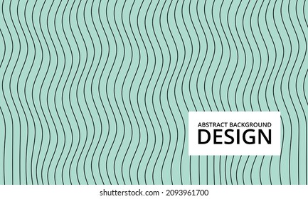 green abstract background design, wave background