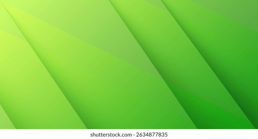 fundo abstrato verde com diagonal em camadas formas e gradiente suave, perfeito para conceitos de design econômico, técnico ou moderno