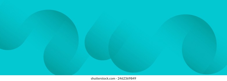 Grüner abstrakter Hintergrund mit diagonalen runden Form-Elementen. Minimalistisch geometrisch. Modernes Design. Geeignet für Cover, Banner, Broschüren, Header, Präsentationen, Websites, Unternehmen. Vektorgrafik