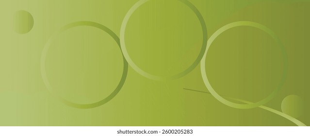 green abstract background. Dynamic shapes composition. Eps10 vector