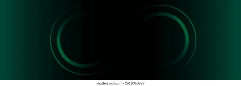 green abstract background. Dynamic shapes composition.