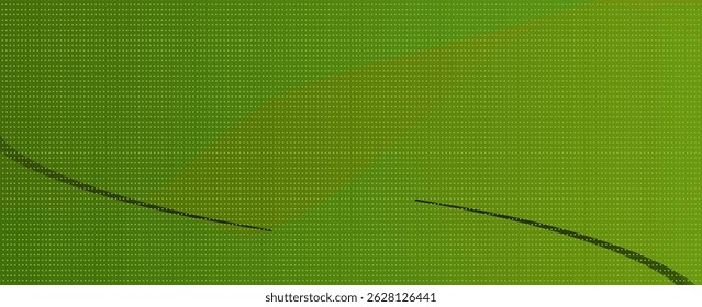 fundo abstrato verde. Composição de formas dinâmicas. Vetor Eps10