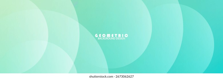 grüner abstrakter Hintergrund, eleganter kreisförmiger Hintergrund. Vektorgrafik,Web