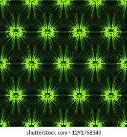 Green abstract background. Fashion graphics.