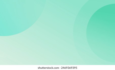 Green abstract background. Fluid shapes composition. Minimal geometric background.  can be used for banner, layout, annual report, web design. Eps10 vector