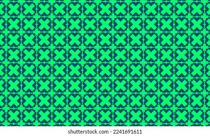green abstract background with geometric and seamless pattern. geometric style - stock vector.	