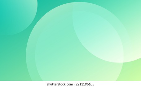 Green abstract background with geometric shapes gradient. Perfect for Wallpaper, Banner, Background, Card, Book Illustration, landing page, gift, cover, flyer, report, business, social media etc.