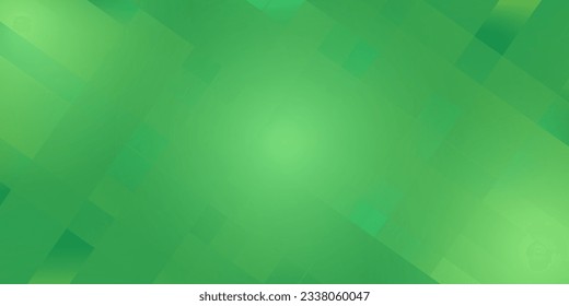 Green abstract background with geometric shapes gradient color for presentation design. Suit for business, corporate, institution, conference, party, festive, seminar, and talks