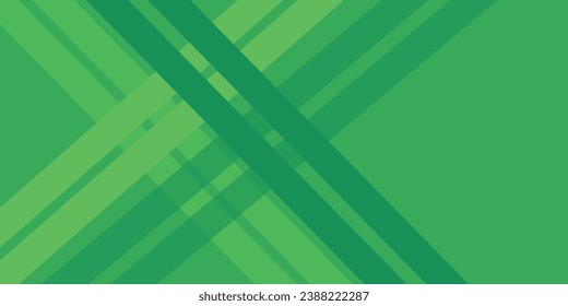 Fondo abstracto verde con formas geométricas color gradiente para el diseño de presentación.