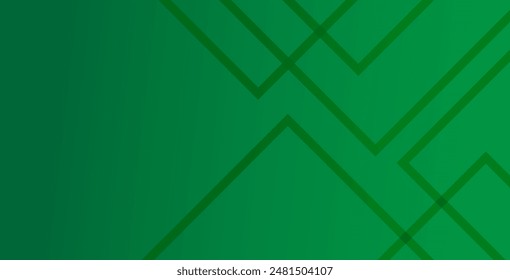 Grüner abstrakter Hintergrund mit geometrischen Formen Gradientenfarbe für Präsentationsdesign. Geeignet für Business, Unternehmen, Institution, Konferenz, Party, Feste, Seminar und Gespräche.