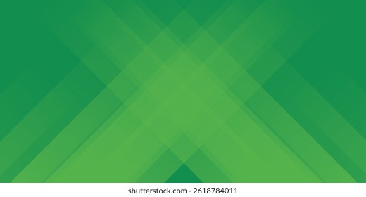 Green abstract background with geometric shapes gradient color for presentation design. Suit for business, corporate, institution, conference, party, festive, seminar, and talks.