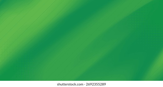 Green abstract background with geometric shapes gradient color for presentation design. Suit for business, corporate, institution, conference, party, festive, seminar, and talks.