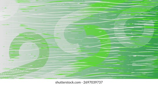 Green abstract background with geometric shapes gradient color for presentation design. Suit for business, corporate, institution, conference, party, festive, seminar, and talks. eps 10