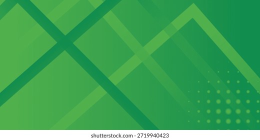 Plano de fundo abstrato verde com cores de gradiente de formas geométricas para design de apresentação. Terno para negócios, corporativos, instituições, conferências, festas, seminários e palestras.