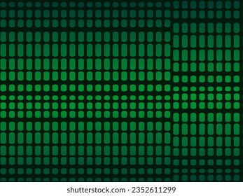 Grüner abstrakter Hintergrund mit Farbverlauf-geometrischen Formen. Abstrakter grüner Partikelhintergrund. Perfekt für Geschäftsreisen, Präsentationen, Firmen, Institutionen, Partys, Seminare und Vorträge.