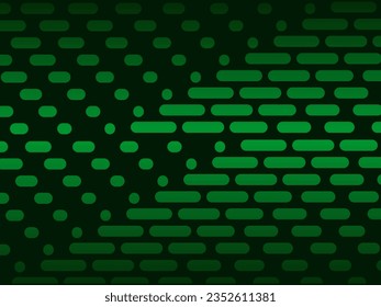 Grüner abstrakter Hintergrund mit Farbverlauf-geometrischen Formen. Abstrakter grüner Partikelhintergrund. Perfekt für Geschäftsreisen, Präsentationen, Firmen, Institutionen, Partys, Seminare und Vorträge.