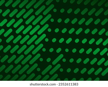Green abstract background with gradient color geometric shapes. Abstract green particle background. Perfect for business, presentations, companies, institutions, parties, seminars and talks.